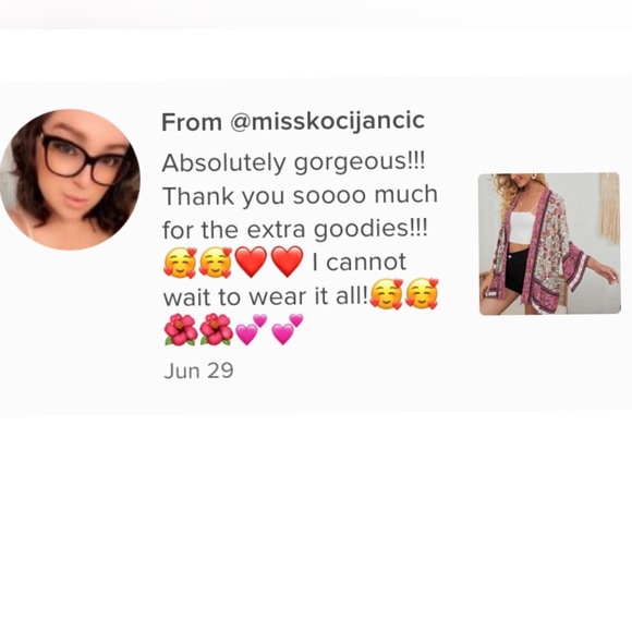 NEW!Gorgeous Boho vibe multicolour Kimono. Super soft, lightweight fabric - Picture 14 of 14